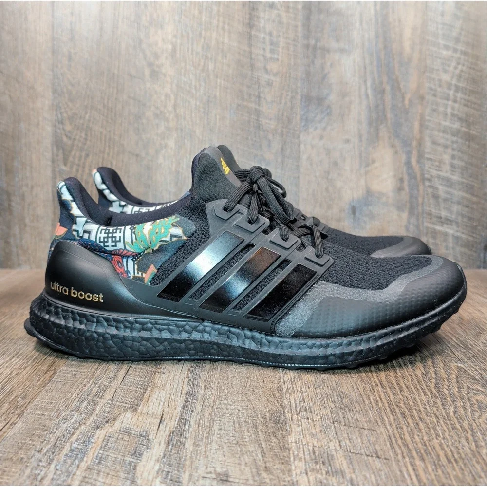 ADIDAS Ultraboost DNA Mens US 12 Athletic Running Shoes Black Chinese New Year